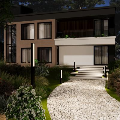 Фото Садово-парковый светильник Maytoni Blitz O470FL-L40GF3K