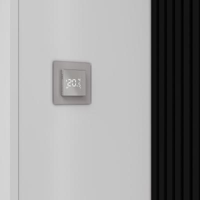 Фото Рамка из стекла на 1 пост Senso Werkel W0013117 дымчатый soft-touch