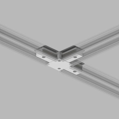 Фото T-коннектор для шинопровода Denkirs DK Track White TR1103-WH