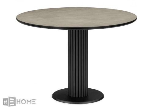 Фото Керамический стол Notta Кэмерон 110 avenue grey sahara / черный