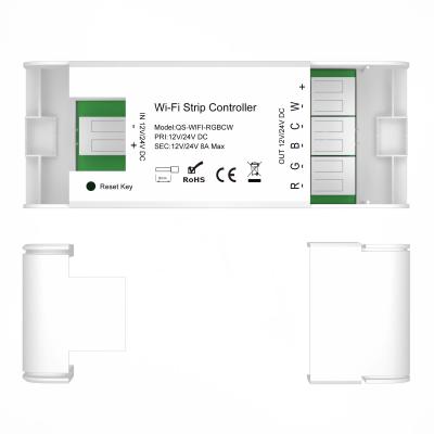 Фото WI-FI контроллер для светодиодной ленты St Luce ST9000.500.01RGBCW, 12-24 V