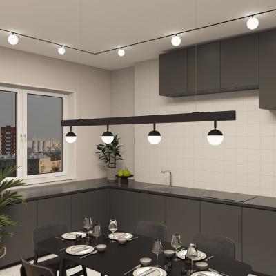 Фото Трековый светильник Denkirs Smart Moon DK8051-BK