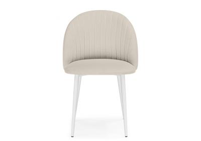 Фото Стул на металлокаркасе Woodville Дарлин бежевый / белый