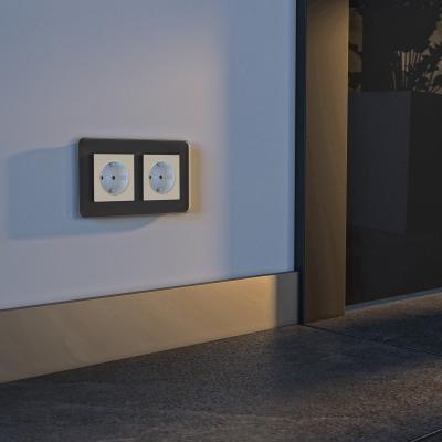 Фото Розетка с подсветкой Werkel W1171462 айвори матовый