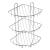 Фото Полка трехъярусная угловая с крючками Milardo 110WC30M44