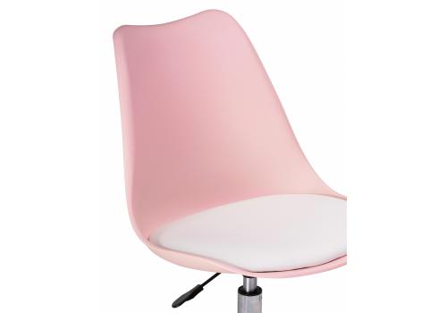 Фото Компьютерное кресло Woodville Kolin pink / white
