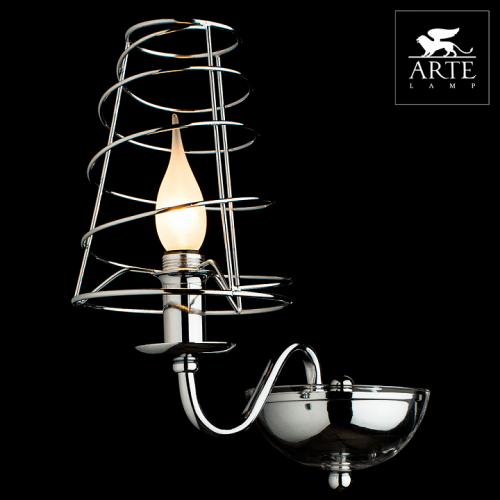 Фото Бра Arte Lamp CAGE A4320AP-1CC