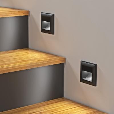 Фото Встраиваемая LED подсветка Werkel W1154108 черный матовый