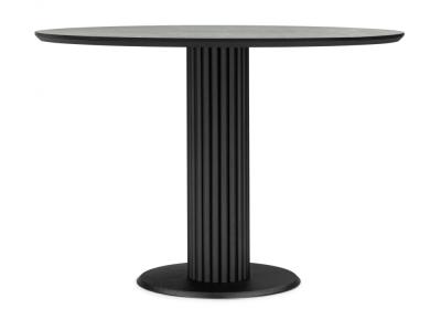 Фото Керамический стол Notta Кэмерон 110 dolmen cris sahara / черный