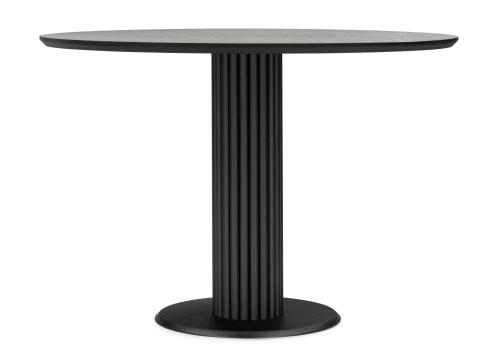 Фото Керамический стол Notta Кэмерон 110 dolmen cris sahara / черный