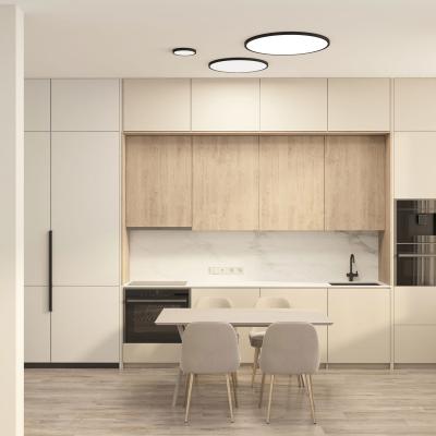 Фото Потолочный светодиодный светильник Denkirs Thin DK6524-BK