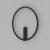 Фото Бра Denkirs Round DK5035-BK