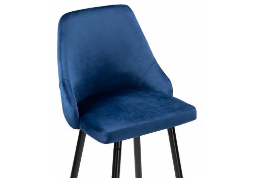 Фото Барный стул Woodville Archi dark blue