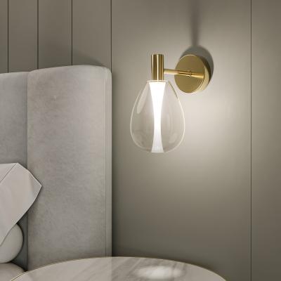 Фото Настенный светильник Eurosvet Magma 60175/1 латунь