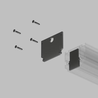 Фото Комплект торцевых заглушек Denkirs Smart One TR2025-BK