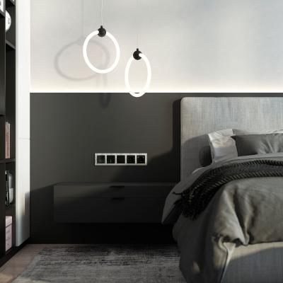 Фото Рамка из поликарбоната на 5 постов Werkel Snabb Basic W0052001 белый