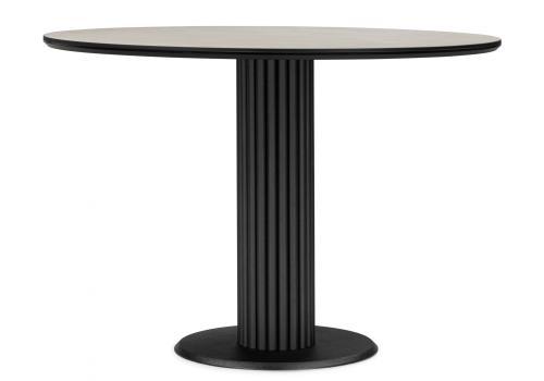 Фото Керамический стол Notta Кэмерон 110 krater perla repose / черный