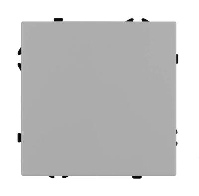 Фото Выключатель одноклавишный перекрёстный Arlight Nobe 059429 никель