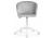 Фото Компьютерное кресло Woodville Пард confetti silver серый / белый