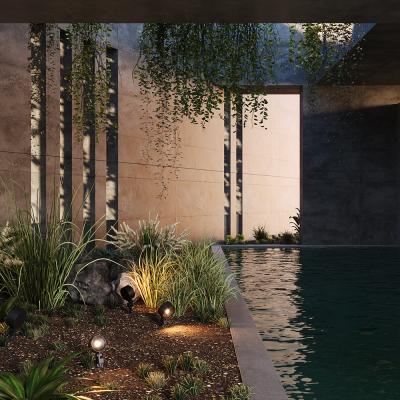 Фото Ландшафтный светильник Maytoni Core O495FL-L10B3K