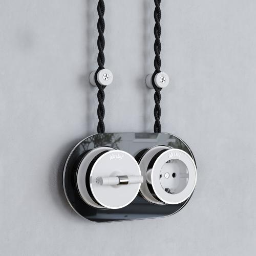 Фото Изоляторы 100 шт Werkel Vintage W6433401 белый матовый