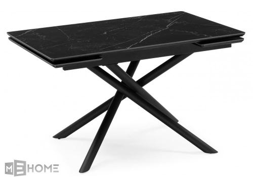 Фото Керамический стол Notta Мэриан 120(180) shakespeare black / черный