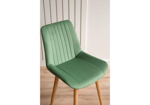 Фото Стул деревянный Notta Седа фисташковый / светлое дерево