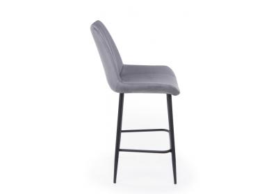 Фото Полубарный стул Notta Седа темно-серый / черный