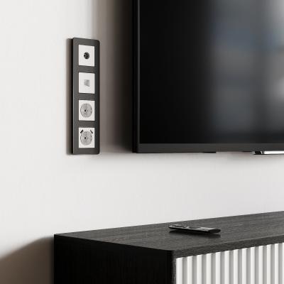 Фото Розетка Ethernet RJ-45 Werkel W1181061 белый матовый