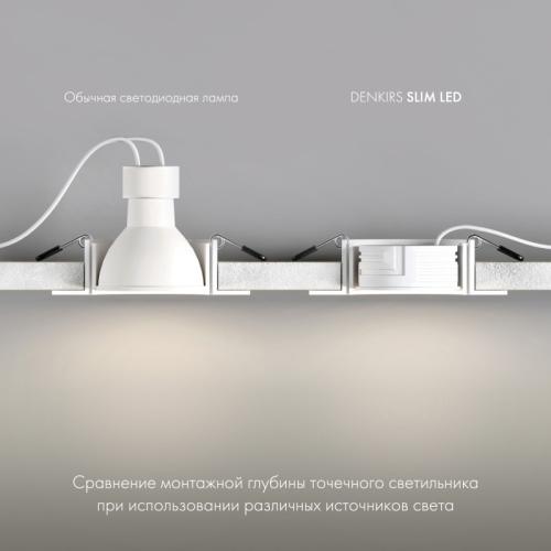 Фото Светодиодный модуль Denkirs Slim Led DK3000-7W-BK