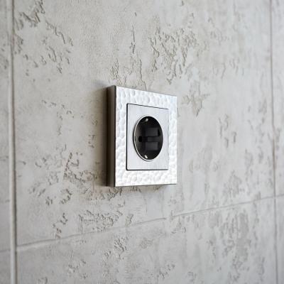 Фото Рамка из поликарбоната на 1 пост Werkel Hammer W0012406 серебряный