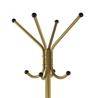 Фото Вешалка напольная Мебелик Пико 1 золото