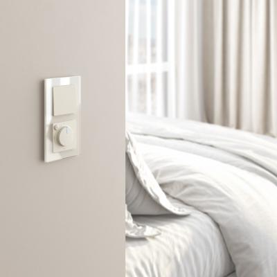 Фото Терморегулятор электромеханический для теплого пола Werkel W1151162 айвори матовый