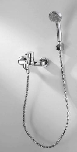 Фото Смеситель для ванны с коротким изливом Bravat Stream F63783C-B
