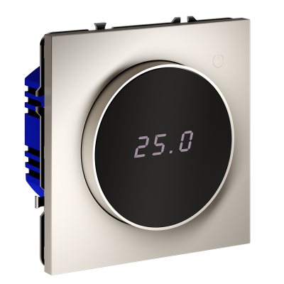 Фото Терморегулятор электронный для теплого пола Voltum S70, кашемир, VLS070103