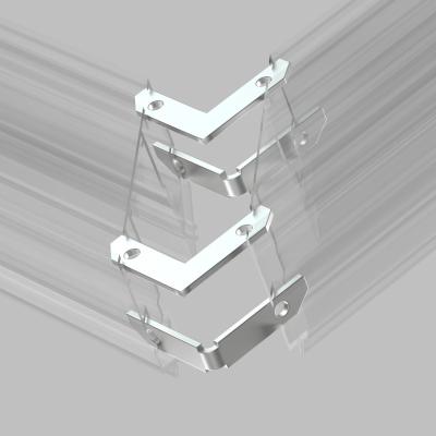 Фото Комплект угловых соединителей для шинопровода Denkirs Smart One TR2027-AL