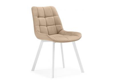 Фото Стул вращающийся Notta Челси 360 бежевый / белый