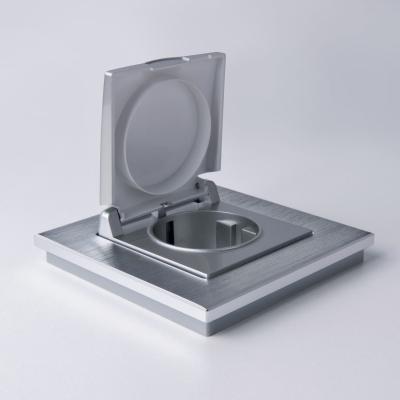 Фото Рамка из металла на 1 пост Werkel Аluminium W0011706 алюминий