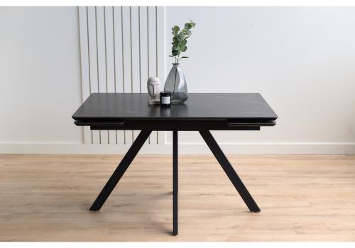 Фото Керамический стол Notta Вилли 120(180) shakespeare black / черный