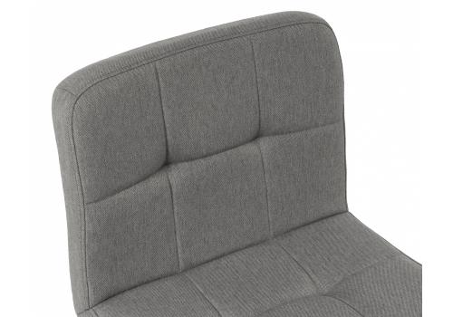 Фото Барный стул Woodville Paskal grey fabric