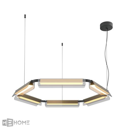 Фото Подвесной светильник Maytoni Flat MOD296PL-L60BS3K