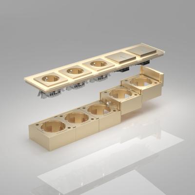 Фото Коробка для накладного монтажа Werkel W8000011 шампань