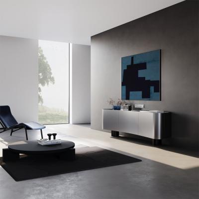 Фото Рамка стеклянная на 5 постов Voltum S70, белый матовый, VLS110502