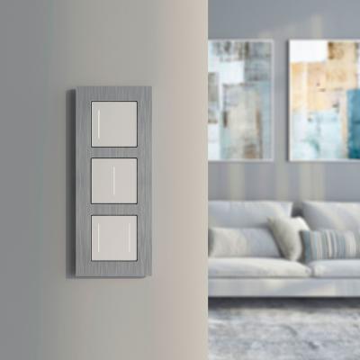 Фото Рамка из металла на 3 поста Werkel АluMax W0033506 алюминий