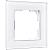 Рамка из стекла на 1 пост Werkel Favorit W0011101 белый