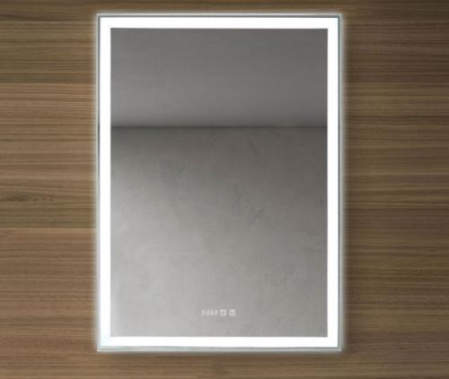 Фото Зеркальный шкаф с часами Silver Mirrors Киото 50 LED-00002356