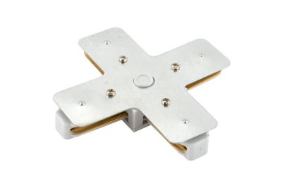 Фото X-коннектор для шинопровода Denkirs DK Track White TR1104-WH
