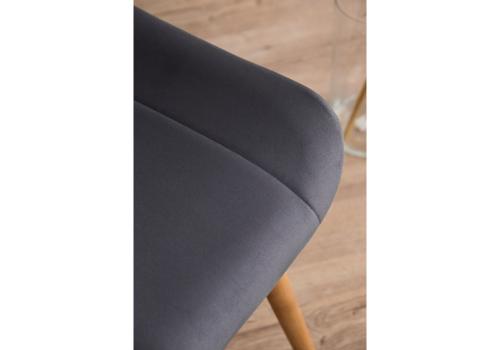 Фото Стул деревянный Notta Седа темно-серый / светлое дерево