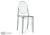 Фото Пластиковый стул Woodville Victoria clear gray