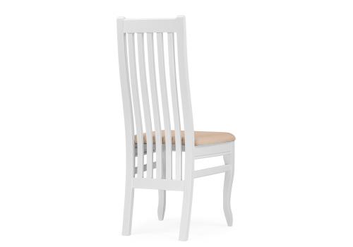 Фото Стул деревянный Woodville Арлет белый / tenerife latte